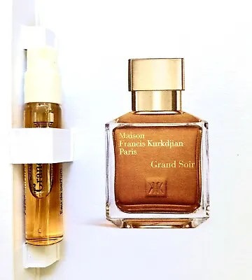 Maison Francis Kurkdjian Grand Soir 2ml Vial Spray New Factory Sealed • $11.99