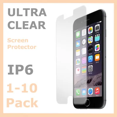 $1.89 • Buy Super Clear Screen Protector Film Guard For Apple IPhone 6s 6 4.7  6 Plus 5.5 
