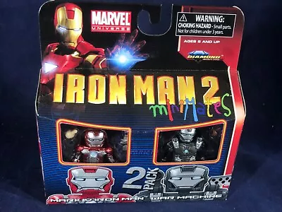 Y2-41 Mini-mates Action Figure 2-pack -mark Iv Iron Man & War Machine - Marvel • $21.95