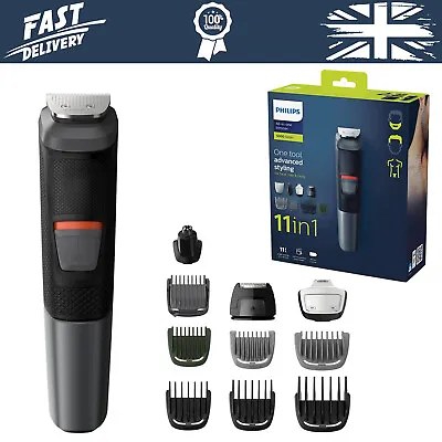 Philips 11-in-1 All-In-One Trimmer Series 5000 Grooming Kit For Beard Hair & - • $111.30