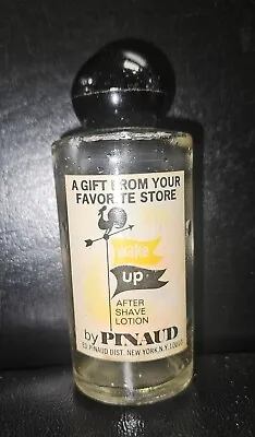 Vintage PINAUD After Shave Lotion Glass Bottle Rare • $11.99