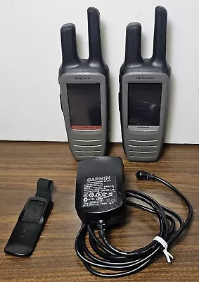 Lot Of 2 Garmin Rino 650 & 655T Handheld GPS  Radio -FOR PARTS- • $100