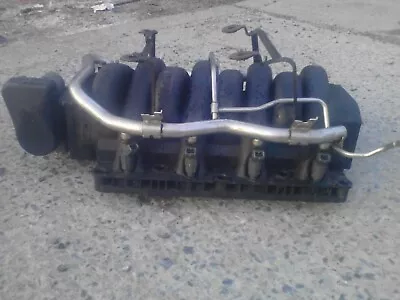 BMW E53 X5 4.4v8 M62tu Vanos Engine Intake Manifold With Throttle Body Fuel Rai • $35