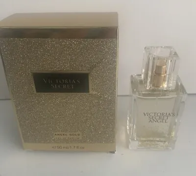 Victoria's Secret ANGEL GOLD Eau De Parfum 1.7fl Oz New Open Box • $28.49