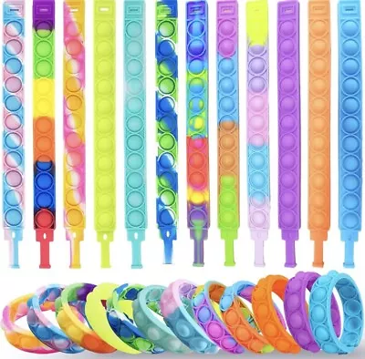 £1.95 • Buy 2 Bubble Popper Bracelet Poppers ADHD Anxiety Fidget Toy Sensory Autism Calming