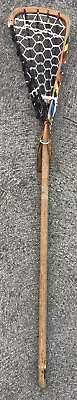 Vintage Unbranded Wooden Rainbow 42 3/4” Long Lacrosse Lax Stick • $135