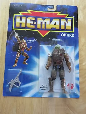 MOTU Masters Of The Universe New Adventures Of He-Man Optikk Mattel 1989 • $71.99