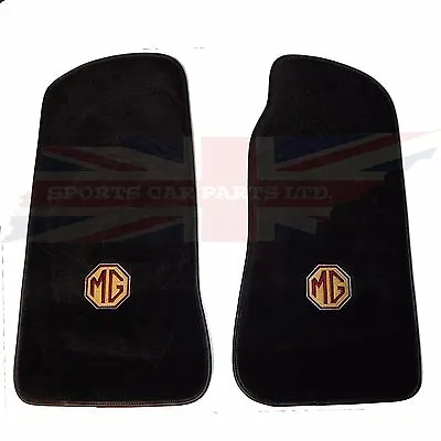 New Set Of Plush Carpet Floor Mats MGB 1968-1980 Embroidered MG Logo • $99.95