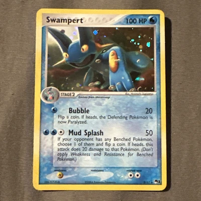 $2.29 • Buy Swampert 5/17 - 2004 Holo - Pop Series - Pokémon TCG HP/DMG