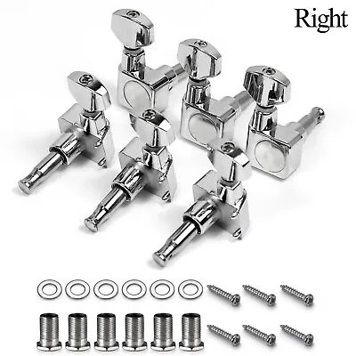 For Fender Electric Guitar Tuners Tuning Pegs Keys Machine Heads Set Of 6R/1R • $17.85