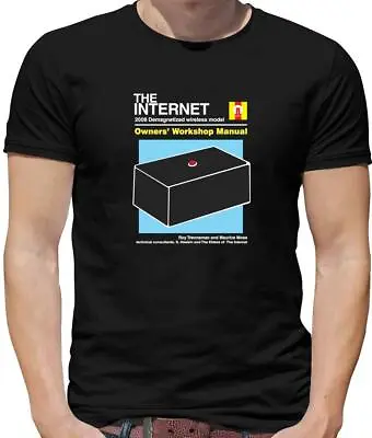 £12.95 • Buy The Internet, Owners Manual Mens T-Shirt - IT Crowd - TV - Roy - Moss - Funny