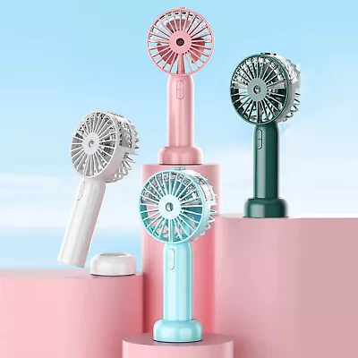 Handheld Small Fan Hand Fan Portable Fan Lash Fan Mini Fan Handheld Spray Water • $12.06