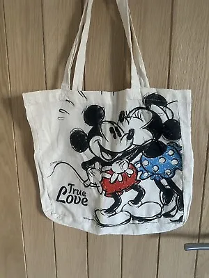 Mickey And Minnie Mouse Tote Bag  • £2