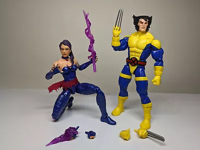 Marvel Legends CUSTOM Psylocke And Wolverine Bundle • $57.34
