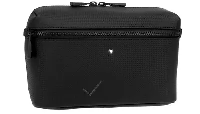 Montblanc Extreme 2.0 Black Leather 24x16x6.5cm Shoulder Bag 123940 • $670