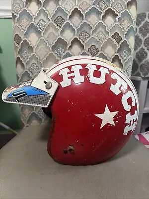 Vintage Open Face BMX Moto Helmet - HUTCH • $499.99