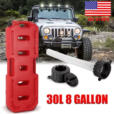 For Jeep SUV 30L 8Gallon Can  Backup Steel Tank Fuel Gas Gasoline Container USA • $129.99