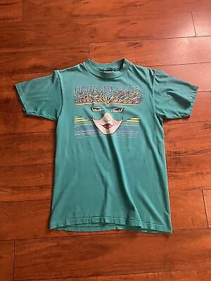 Vintage New Orleans Mardi Grad T-Shirt Size Small Blue Mask Retro Louisiana  • $20