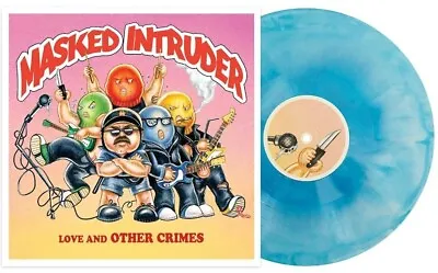 Masked Intruder Love And Other Crimes 12  EP Bone/Aqua Blue Galaxy Vinyl SEALED! • $25