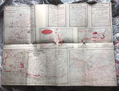 Lancashire & Yorkshire Railway Maps On Linen From CGS Office LMS Derby • £9.99