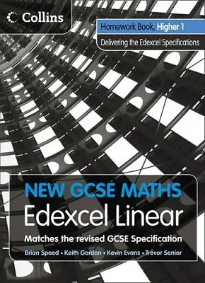 New GCSE Maths - Homework Book Higher 1: Edexcel Linear (A)unknown • £2.68