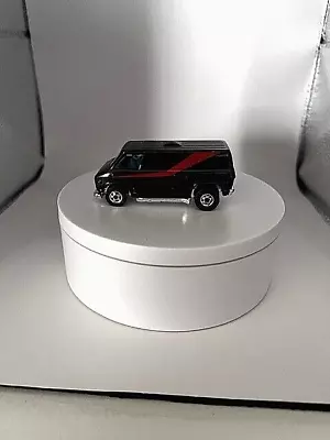 Fairly Good Version Of The A-Team Van Black With Red Stripe And Blacks • $0.99