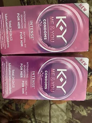 K.Y ME & YOU CONDOMS INTENSE | 2 Pack  • $20