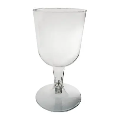 Clear Plastic Wine Glasses 2 Piece 5.5 Oz 20 Count • $8.99