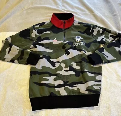 MV Agusta RC Reparto Corse CAMO Half Zip Sweatshirt Shirt Audes Men’s Size XL • $119.99