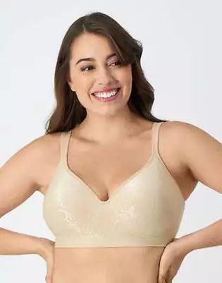 Bali Bra Wirefree Comfort Revolution Women's Seamless No Wire Soft Full Coverage • $22.99