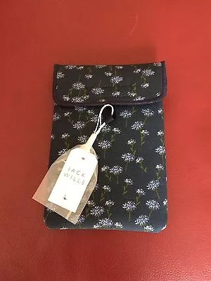 Jack Wills IPad Mini/Tablet Case - Navy Floral • £15