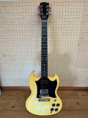 $1250 • Buy Gibson SG Special White 1996 Ebony Electric Guitar From Japan