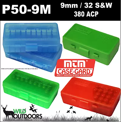 Ammo Box 50rd Flip Top 9mm • $10