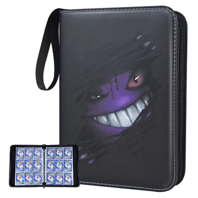 $27.99 • Buy Card Binder For Pokemon 9-Pocket 900 Cards Trading Card Games Collection Binder