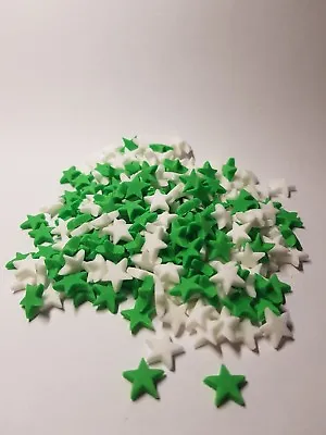 100 Edible Stars Cake Topper Cupcake Sprinkles Celtic Colours  • £4.14