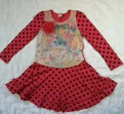 Pampolina Girls Dress Age 6. Good Condition. UK POST ONLY • £12