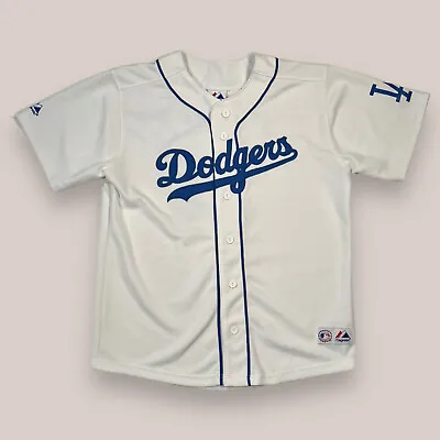 Manny Ramirez Majestic Los Angeles Dodgers #99 White Baseball Jersey (READ DESC) • $30.50