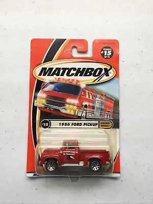 Matchbox 1956 Ford Pickup Mr Timmerman’s/Red • $6