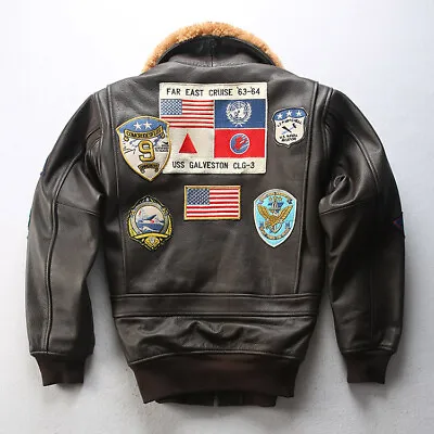 £449 • Buy Top Gun Maverick Leather Jacket G1