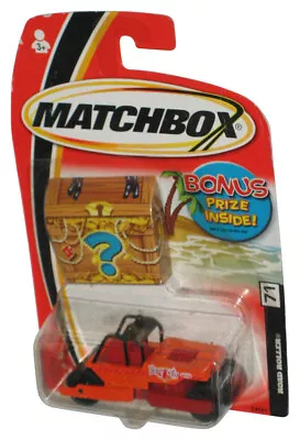Matchbox Road Roller (2004) Orange Toy Vehicle #71 W/ Treasure Chest • $13.98
