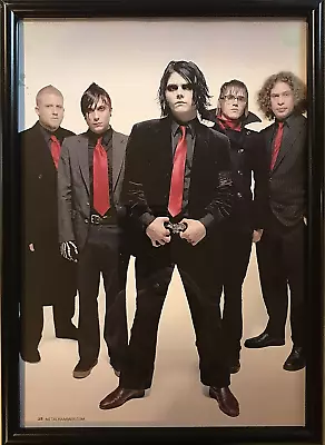 A4 Framed MY CHEMICAL ROMANCE Magazine  Poster MH8#+ • £7.99