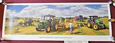 John Deere Poster Driving Growth Through Innovation 3822 / 5600 Limited Signed • $99.95