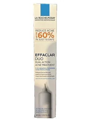 La Roche Posay Effaclar Duo Dual Action Acne Treatment 1.35 Oz • $15.99