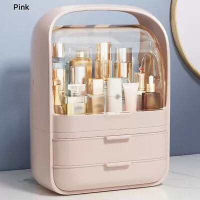 Joybos® Modern Makeup Storage Box With Drawer Pink • $49.61