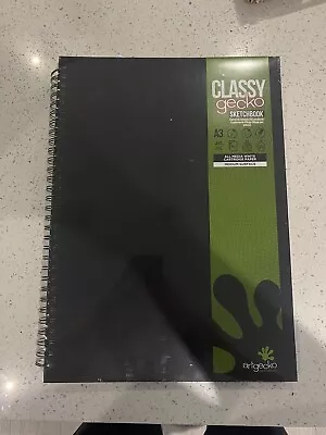 Artgecko Classy Sketchbook A3 Portrait - 80 Pages (40 Sheets) 150gsm • £14