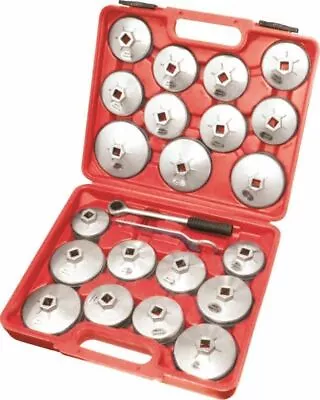 $40.69 • Buy 23PC Aluminum Alloy Cup Type Oil Filter Cap Wrench Set Socket Removel Tool Set
