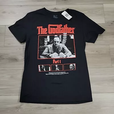 The Godfather T-Shirt Mens Black Medium Marlon Brando New • $12.88