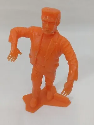 Vintage 1960s  MARX Toys Frankenstein  ORANGE Universal Pictures Monster • $38.31