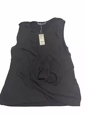 Katies Black New Tag Top Dressy Size Large Unwanted Gift Women�s Top • $32.85