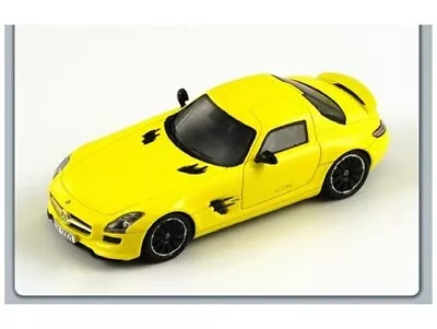 Spark 2011 Mercedes-Benz SLS AMG YELLOW E-CELL Gullwing 1:43*Brand New! NICE!! • $139